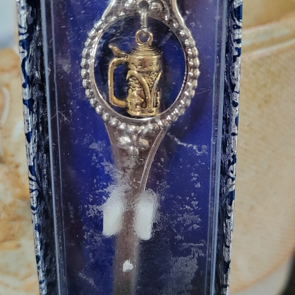 Souvenir spoon. Ohio. In box with a beer stein charm - Picture 5 of 5
